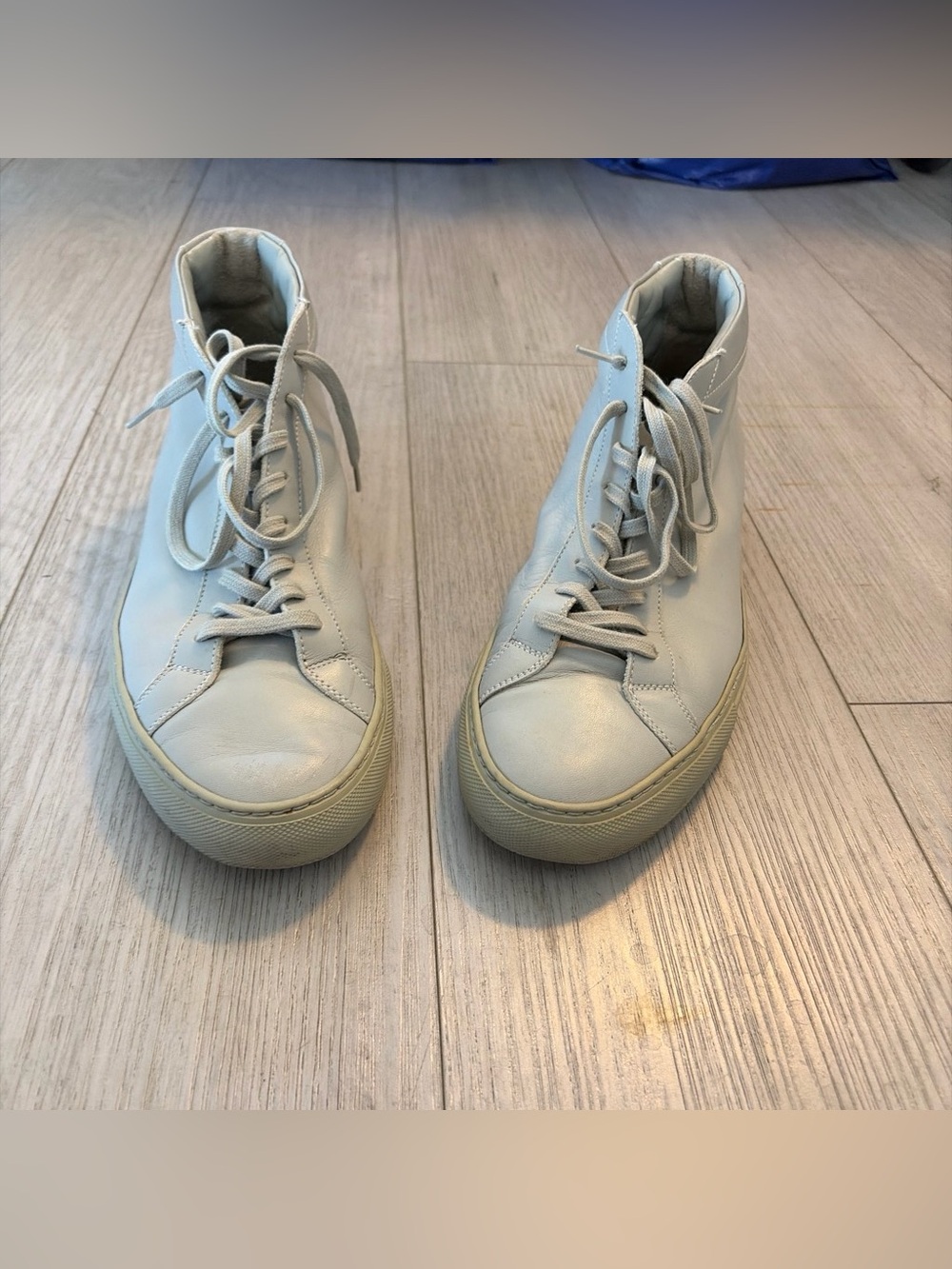 Common Projects High-Top Sneakers in Off-White